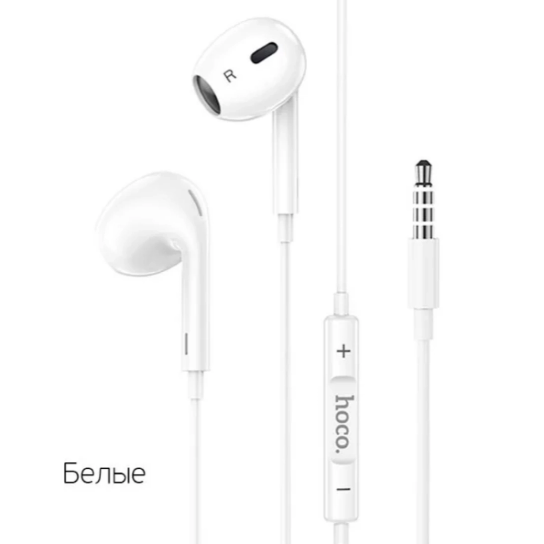 Hoco M101 Max Jack 3.5mm, 1.2 m oq simli quloqchini