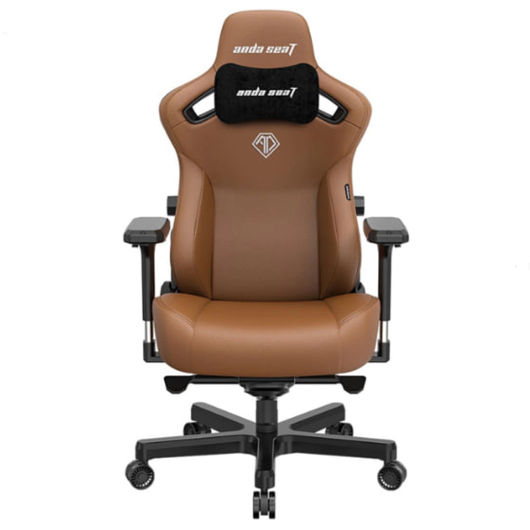 Anda Seat Kaiser 3 Size XL Brown PVC o‘yin kreslosi