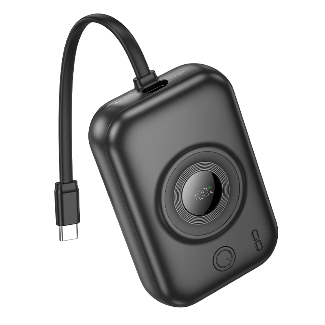 Borofone BJ68 10000 mAh PD 20W qora tashqi akkumulyatori