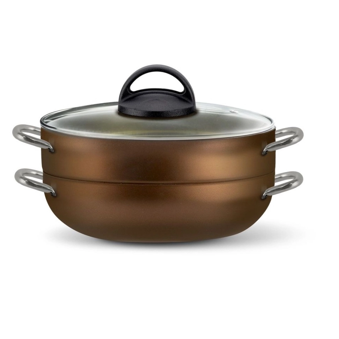 PENSOFAL DIAMANTE Vapor Friggi qopqoqli bug'li pishirgich 24 sm PEN 3326