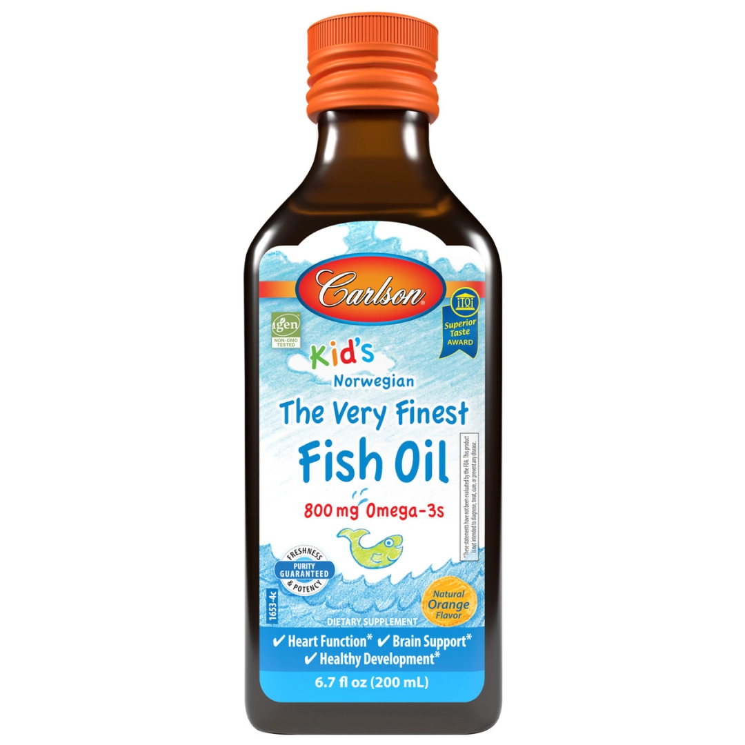 Kids vfo Orange apelsinli bolalar uchun baliq yog'i, 200ml - rasm №1 Kids vfo Orange apelsinli bolalar uchun baliq yog'i, 200ml