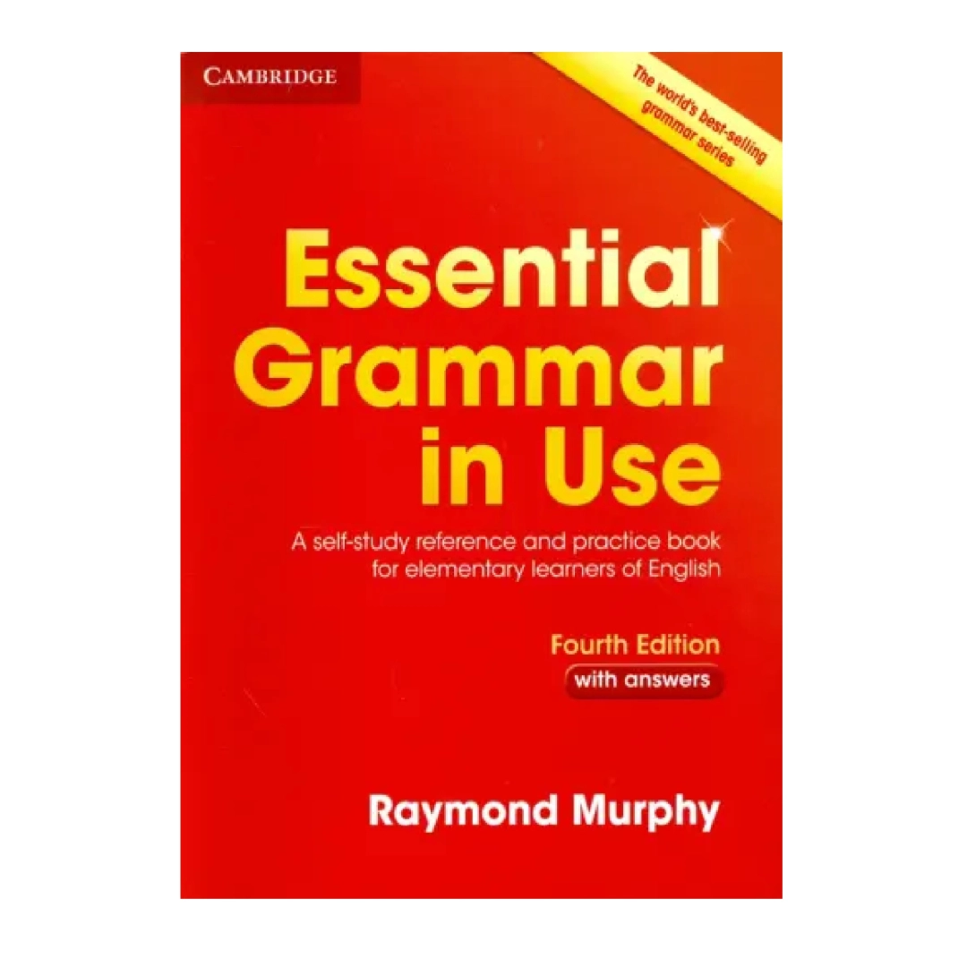Raymond Murphy: Essential Grammar in Use. A self-study reference and practice book for elementary learners of English (Fourth edition, soft cover)