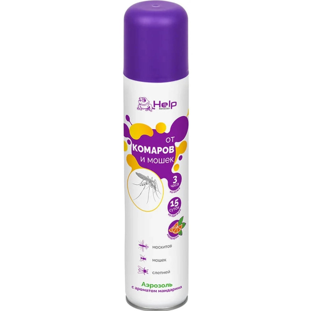 HELP chivin va pashshalardan himoya qiluvchi repellent aerosoli (200 ml)
