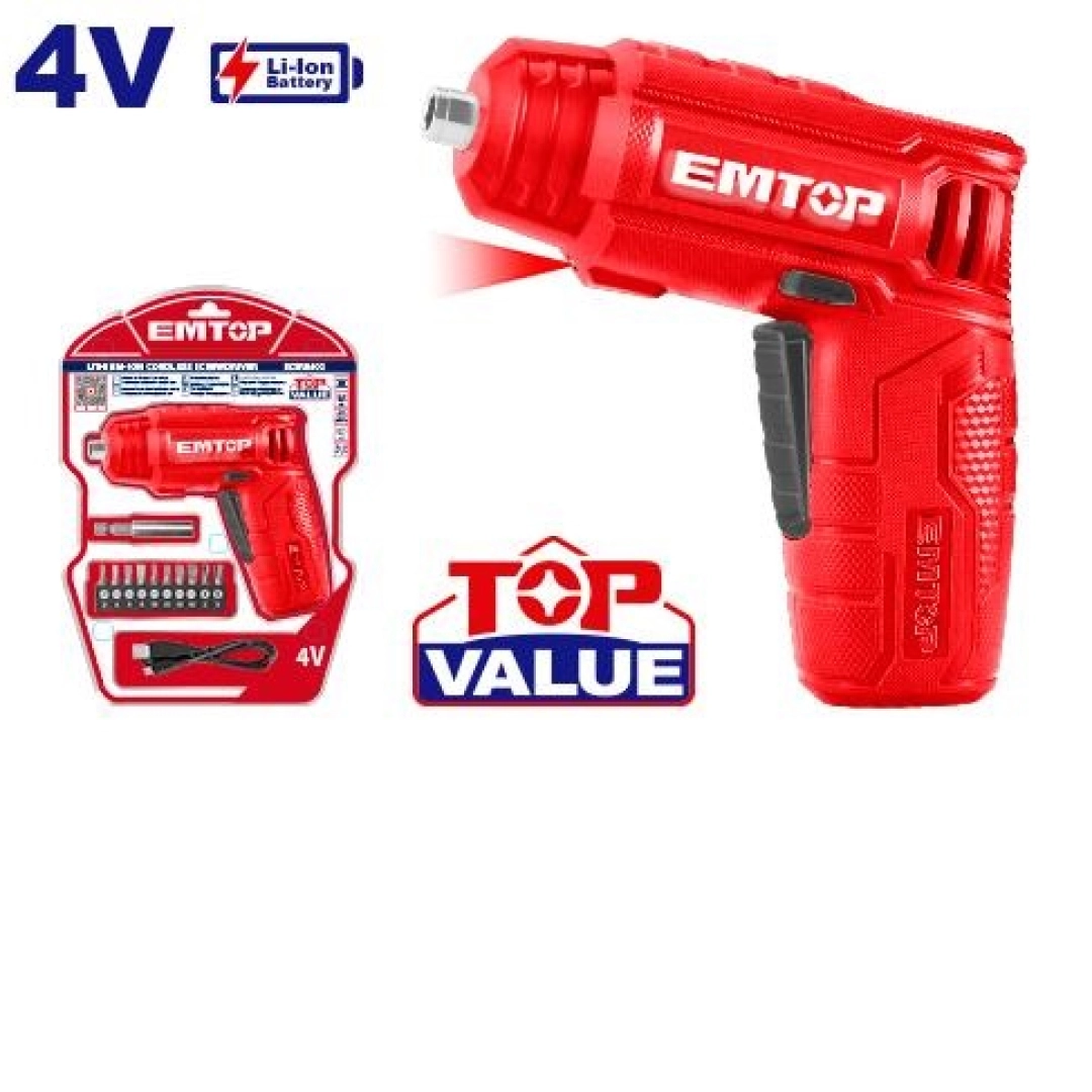 Akumulyatorli skrutkotor EMTOP ECSR0402