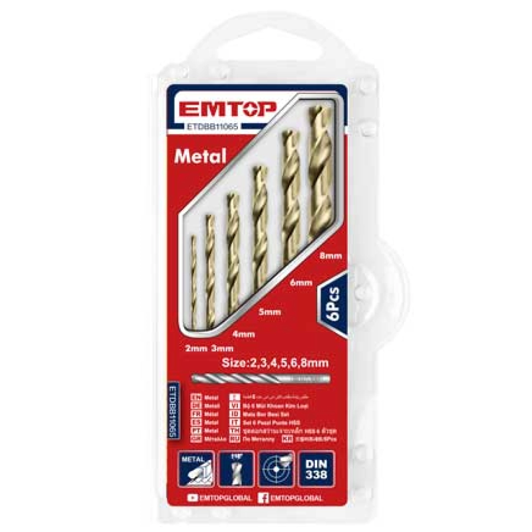 Nabor spiral sverllar EMTOP ETDBB11065