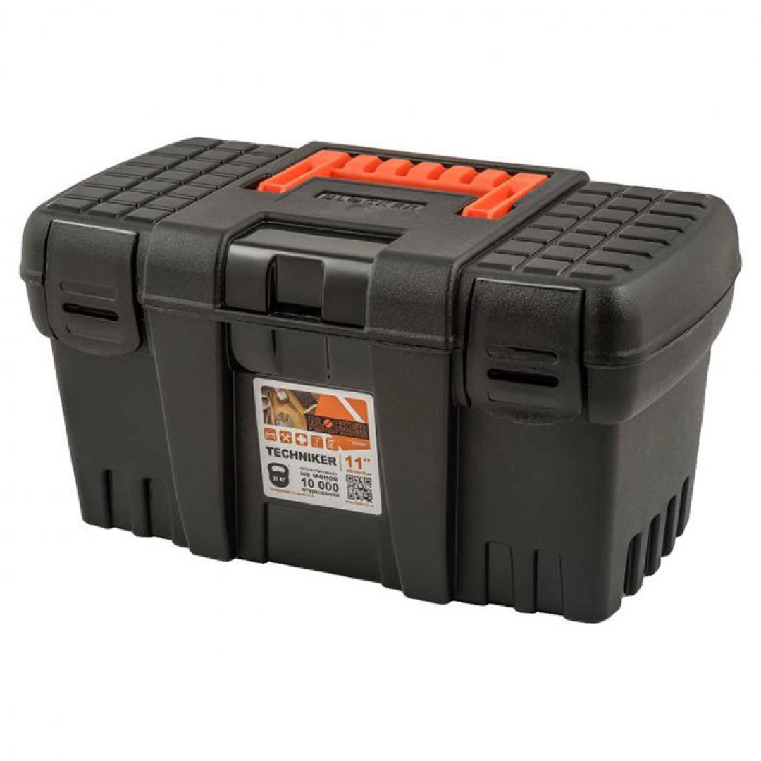 Techniker 11" qora asboblar qutisi