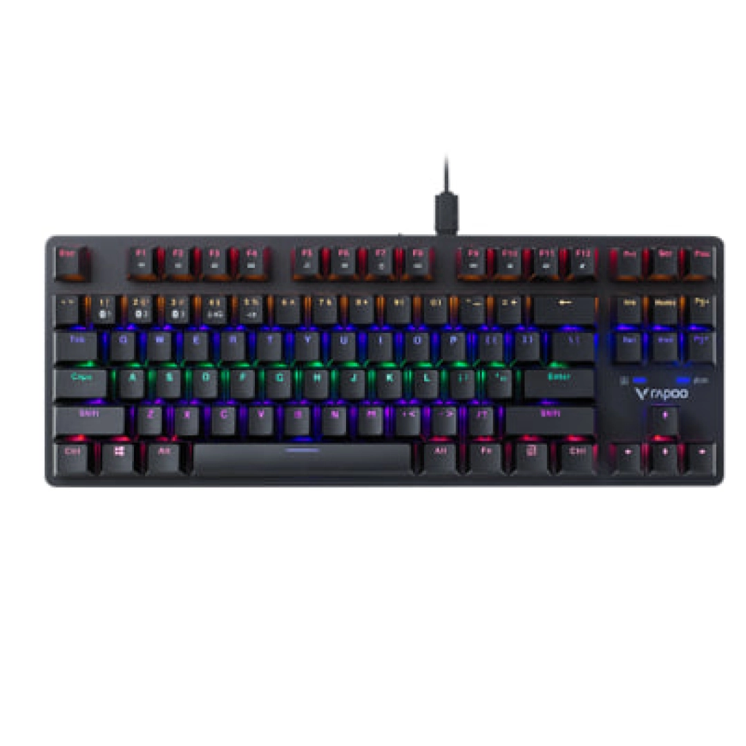 Rapoo V500PRO-87 Black USB klaviaturasi