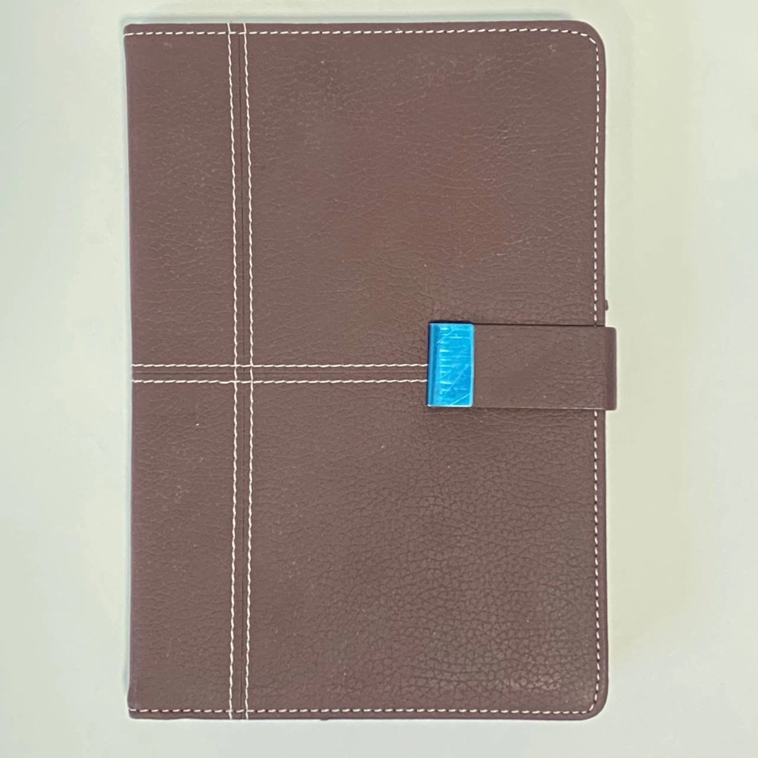 7058 jigarrang magnitli bloknoti (100 varaq)