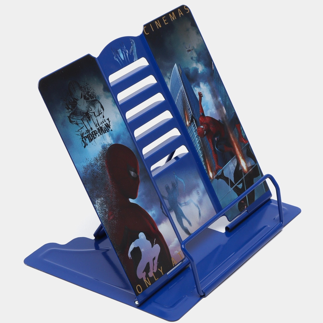 Spider-Man Vision Protector kitob va planshet stendi (A6, ko‘k, Only at)