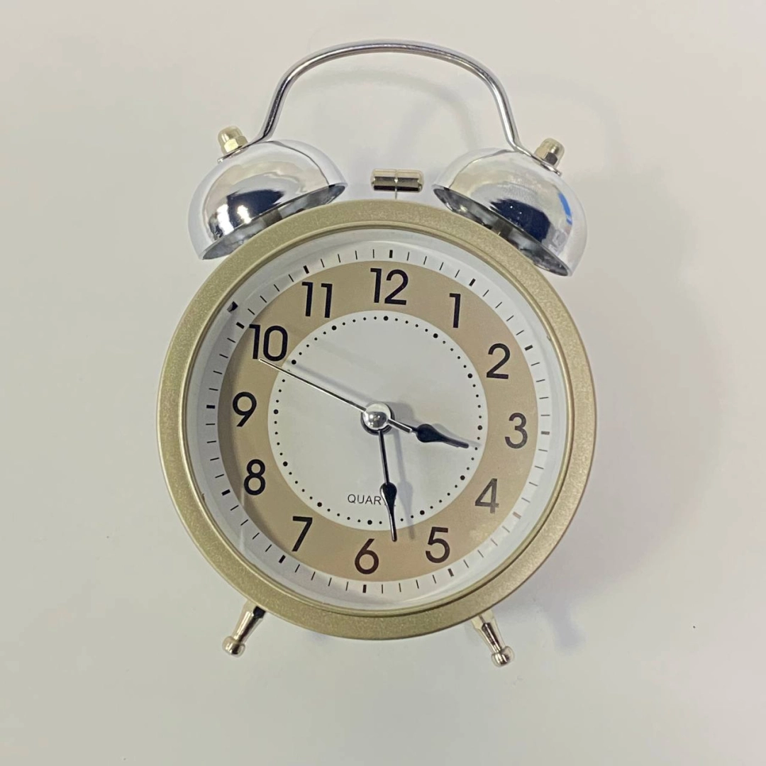 Huari Alarm Clock HR607 kulrang buldilnigi