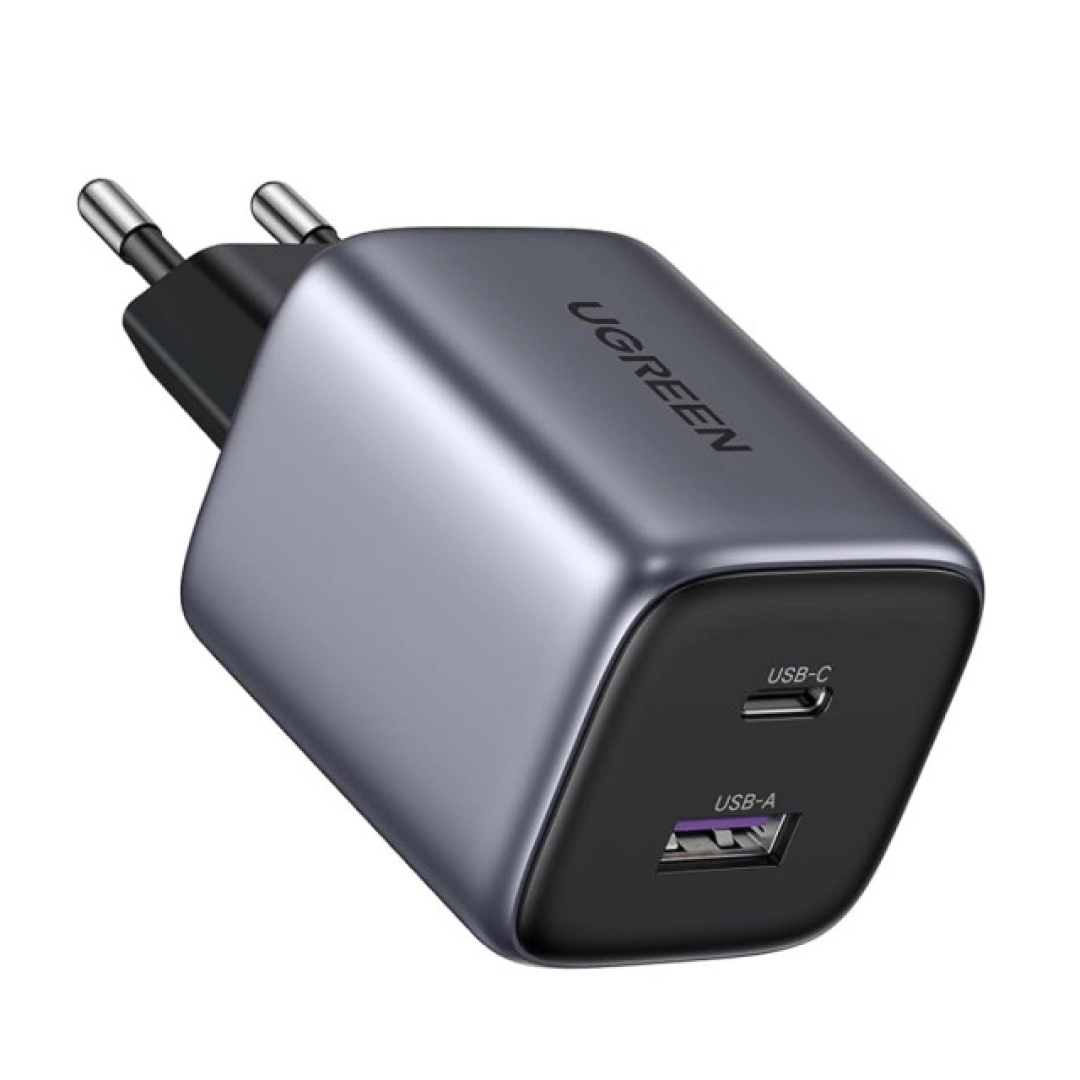 UGREEN Nexode 2-port GaN Fast Charger USB-C 35W zaryadlash qurilmasi
