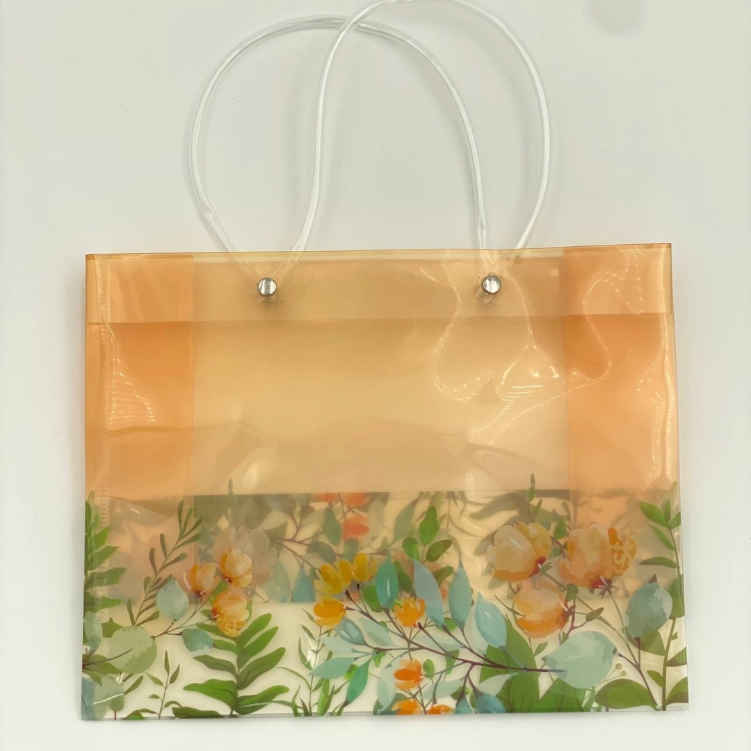 “Flower” A5 sovg‘a qutisi, gullar bilan bezatilgan, 2 xil rangda