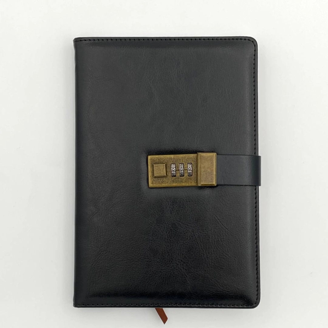 Блокнот с кодом HR-9382 Черный  (100 листов)