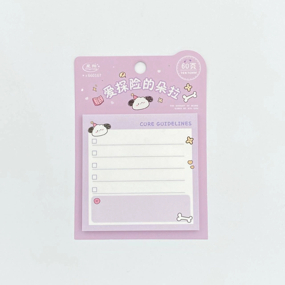 Yopishqoq eslatma stiker X660167