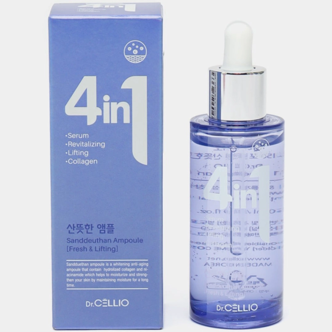 Dr.Cellio  Ampoule 4 in 1 Collagen  50g  - Yuz uchun serum
