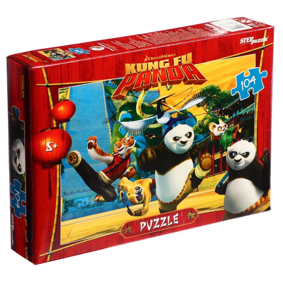 Step Puzzle Kung Fu Panda 104 pazllari