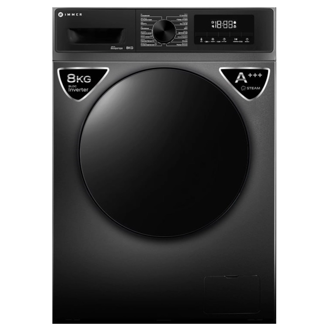 Стиральная машина Immer T802-Black 8 Кг