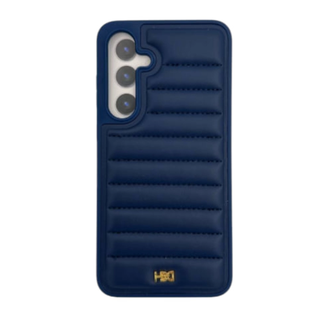 Samsung Galaxy S24 Plus uchun HDD Leather Pillows HBC-020 ko'k g‘ilofi
