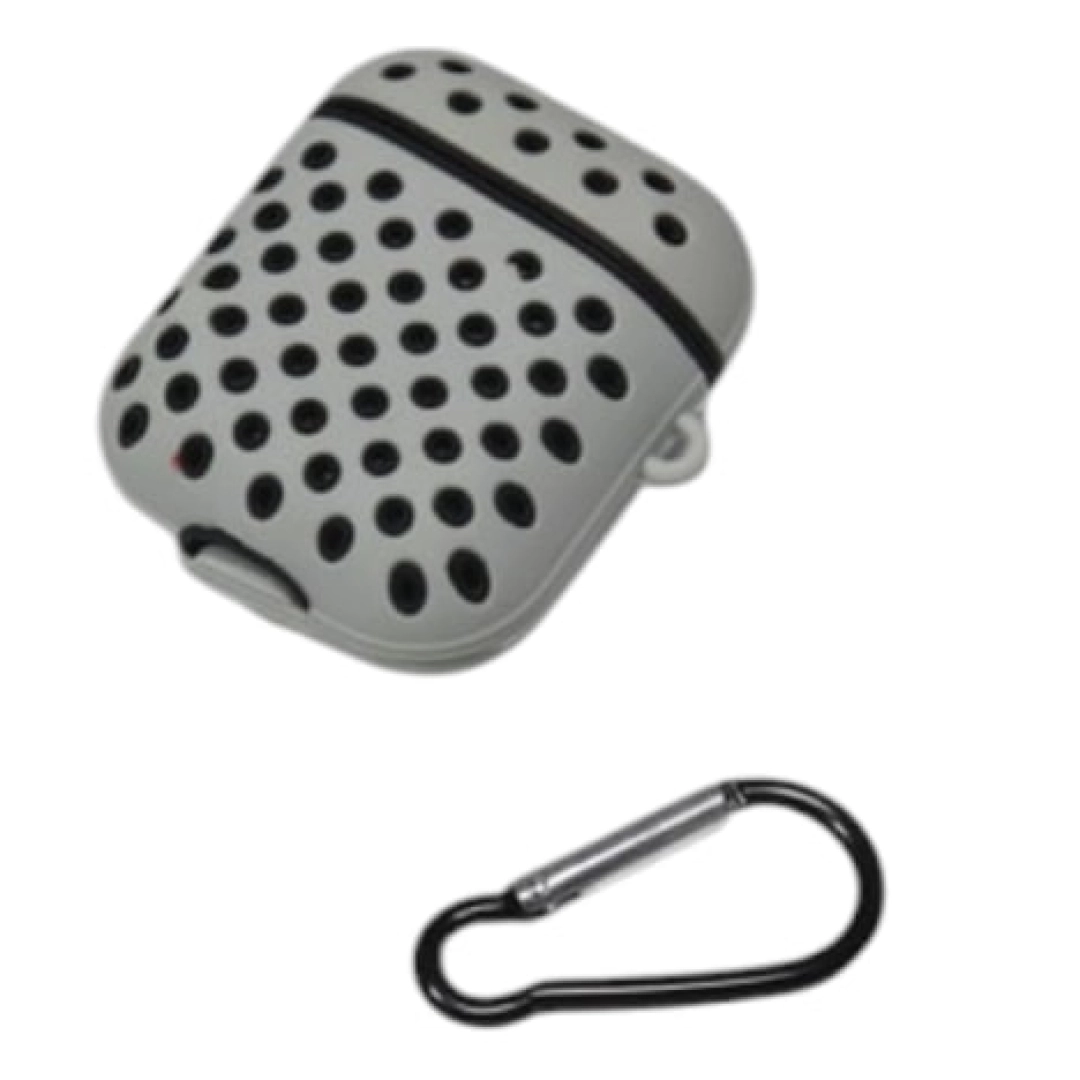 Airpods 1/2 Hang Silicone CH0456 kulrang g'ilof