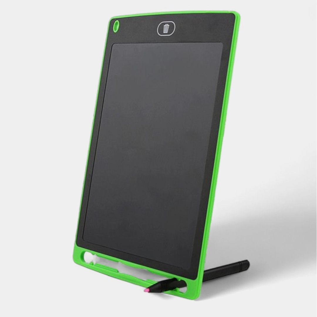 12 Lcd Writing Tablet yashil grafik plansheti