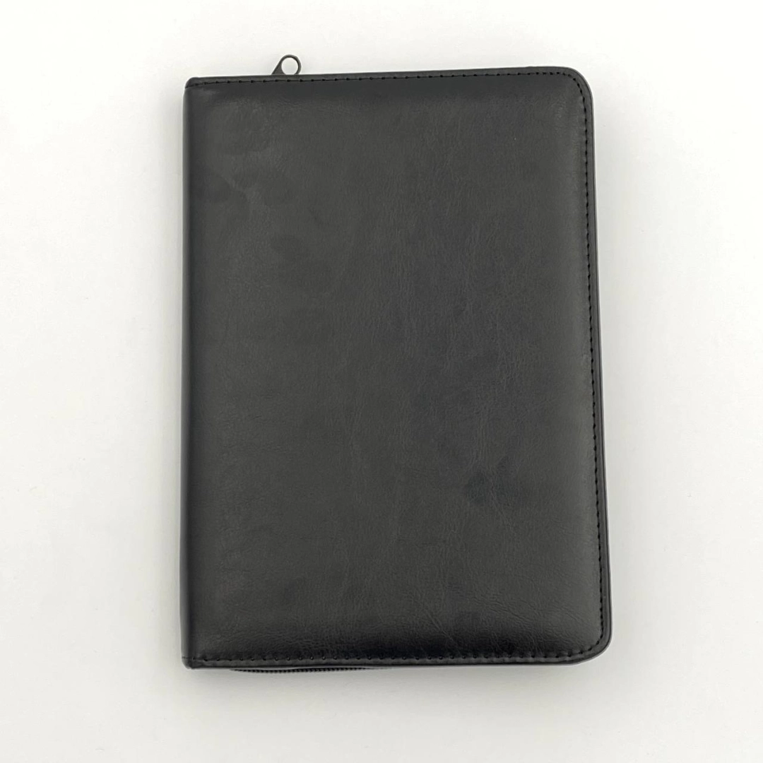 HR-9385-100 qora zamokli bloknoti (100 varaq)