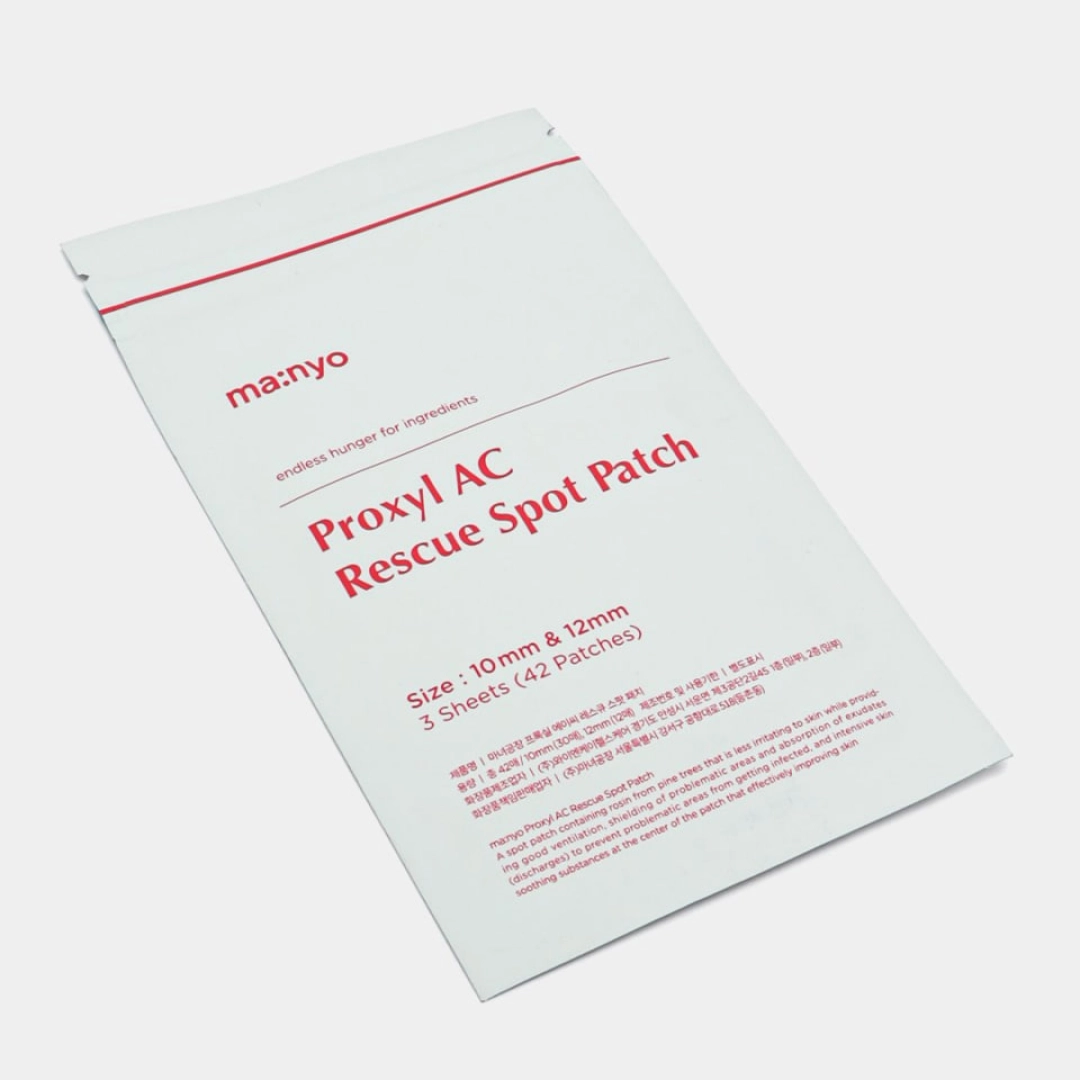 Manyo AC Rescue Ampoule Spot Patch (42 patches) husnbuzarlarga va yallig'lanishga qarshi patchi