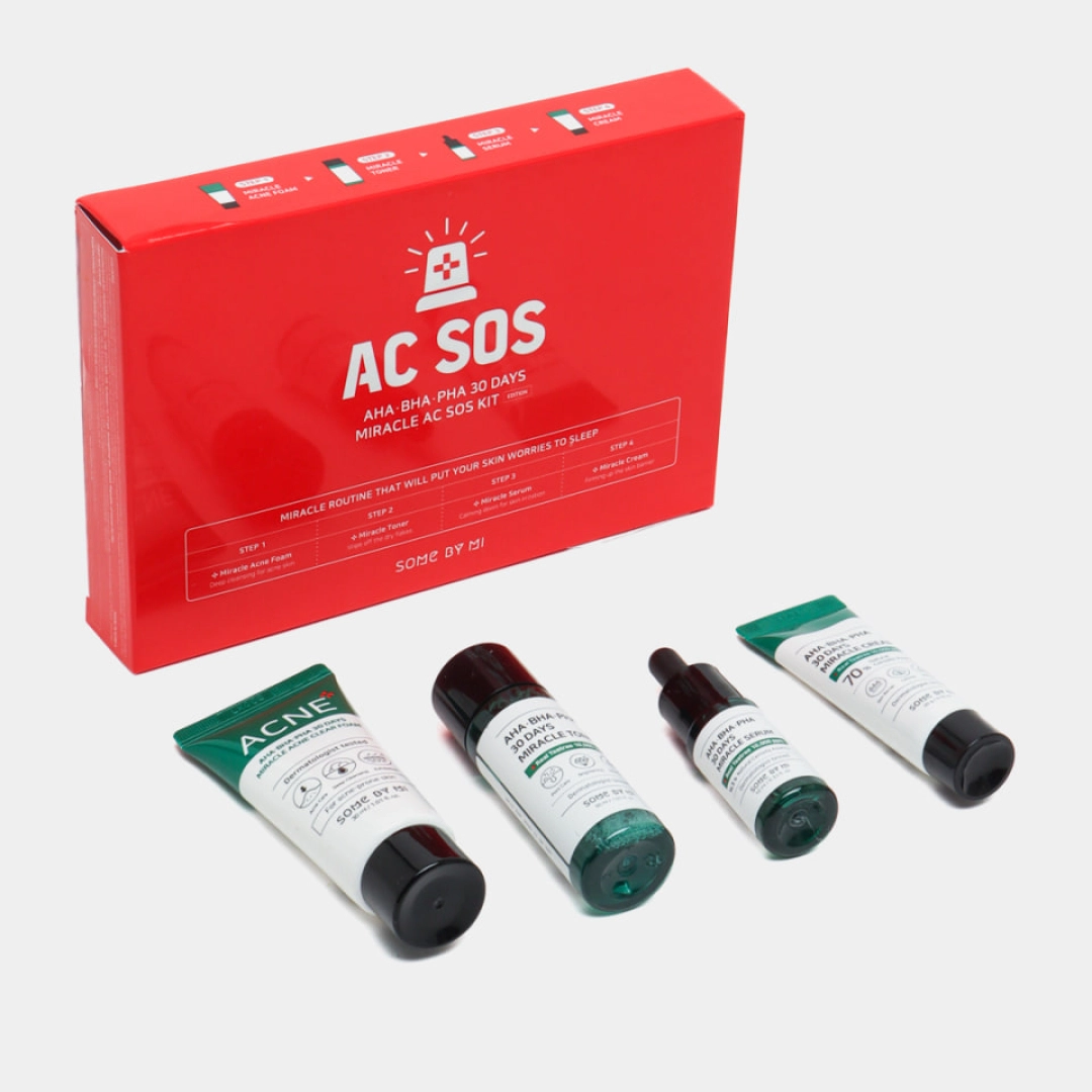 Some By MI  AC SOS ah bha ac SOS kit - yuz uchun krem