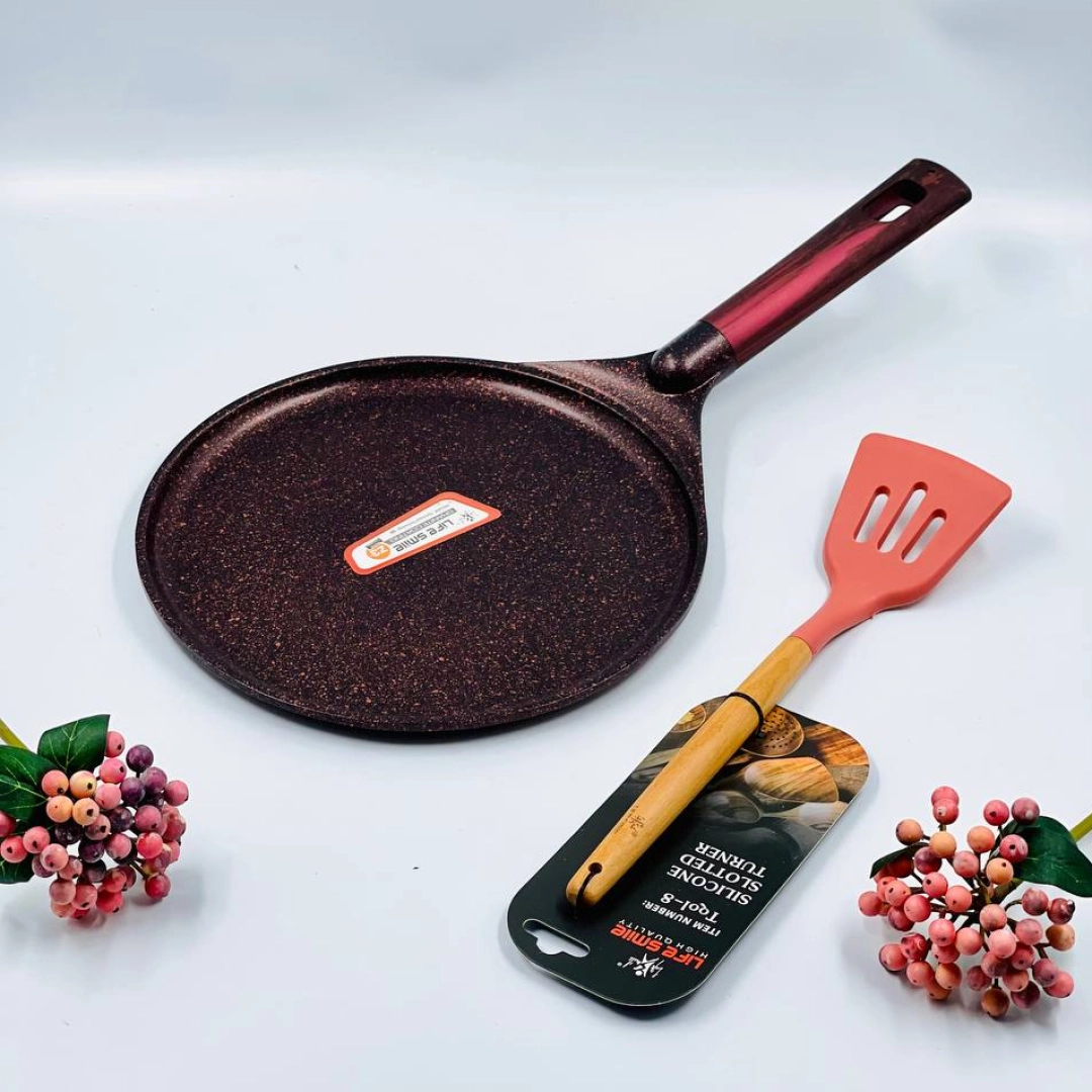 LIFE SMILE ISO  quymoq tovasi + oshxona kurakchasi, qizil FLCM KV