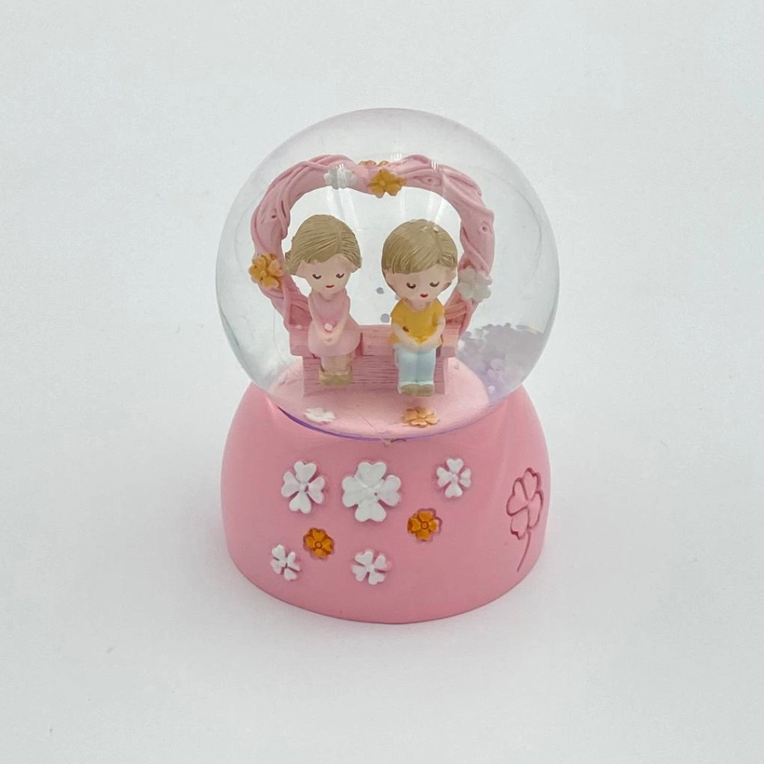 Love is my angel AA-10-22 RGB Kristal sharli tungi chiroq, stol lampasi