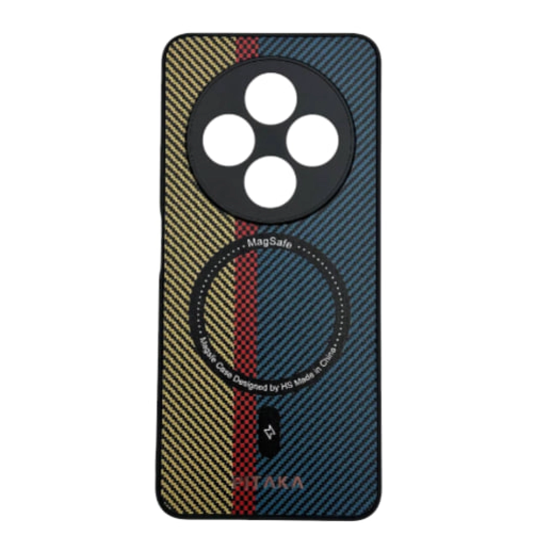 Carbon Pitaka MagSafe Redmi 14C CH1115 uchun yellow-blue g'ilofi (Replika)