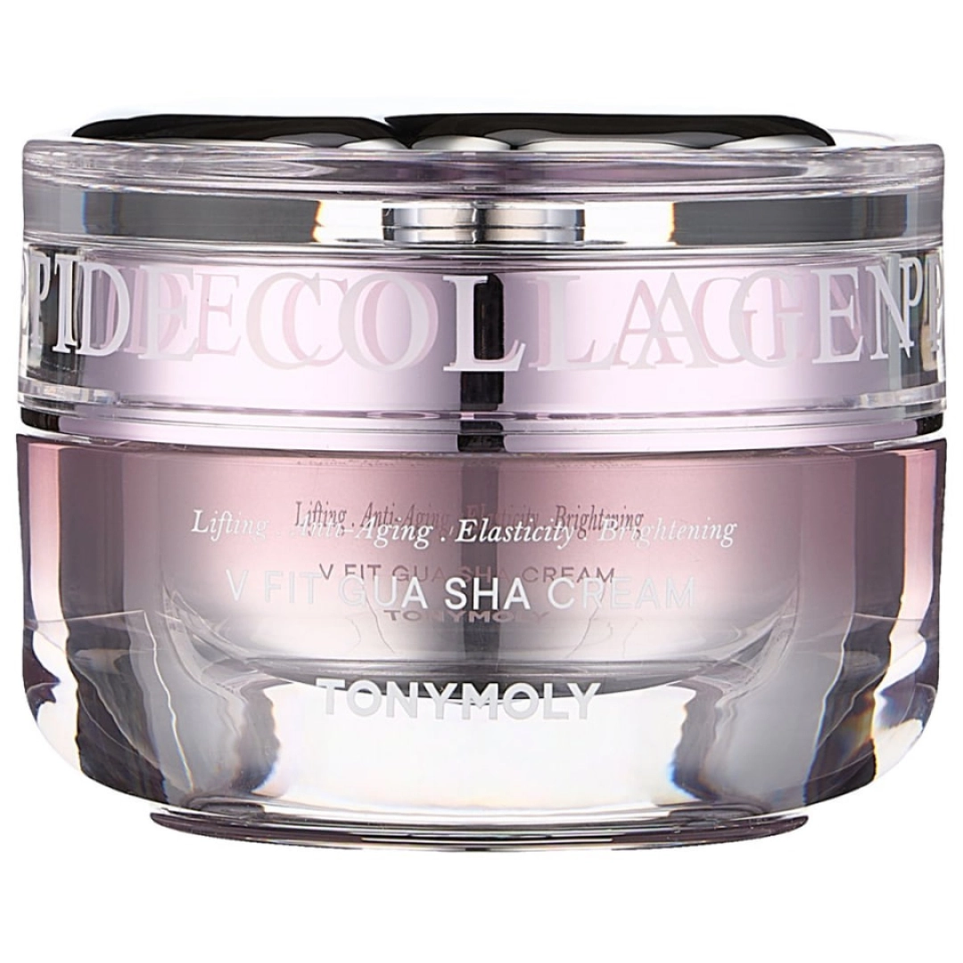 Крем для лица -Tony Moly Collagen Peptide V Fit Gua Sha cream 50ml