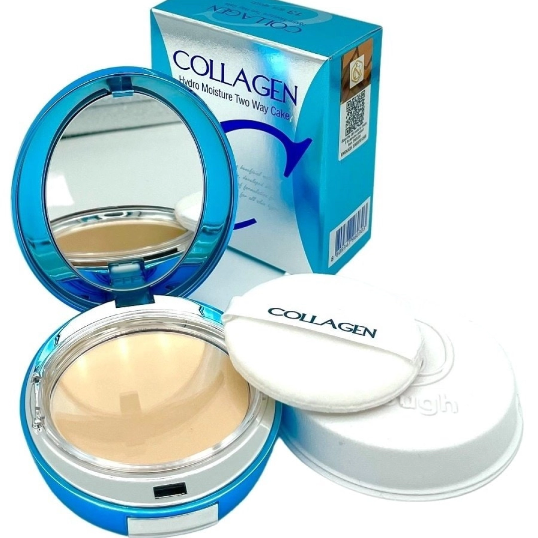 Компактная пудра Enough  Two Way Collagen N13