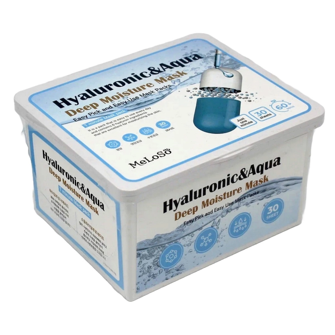 Meloso Mask Hyaluronic & Aqua   yuz uchun maskasi