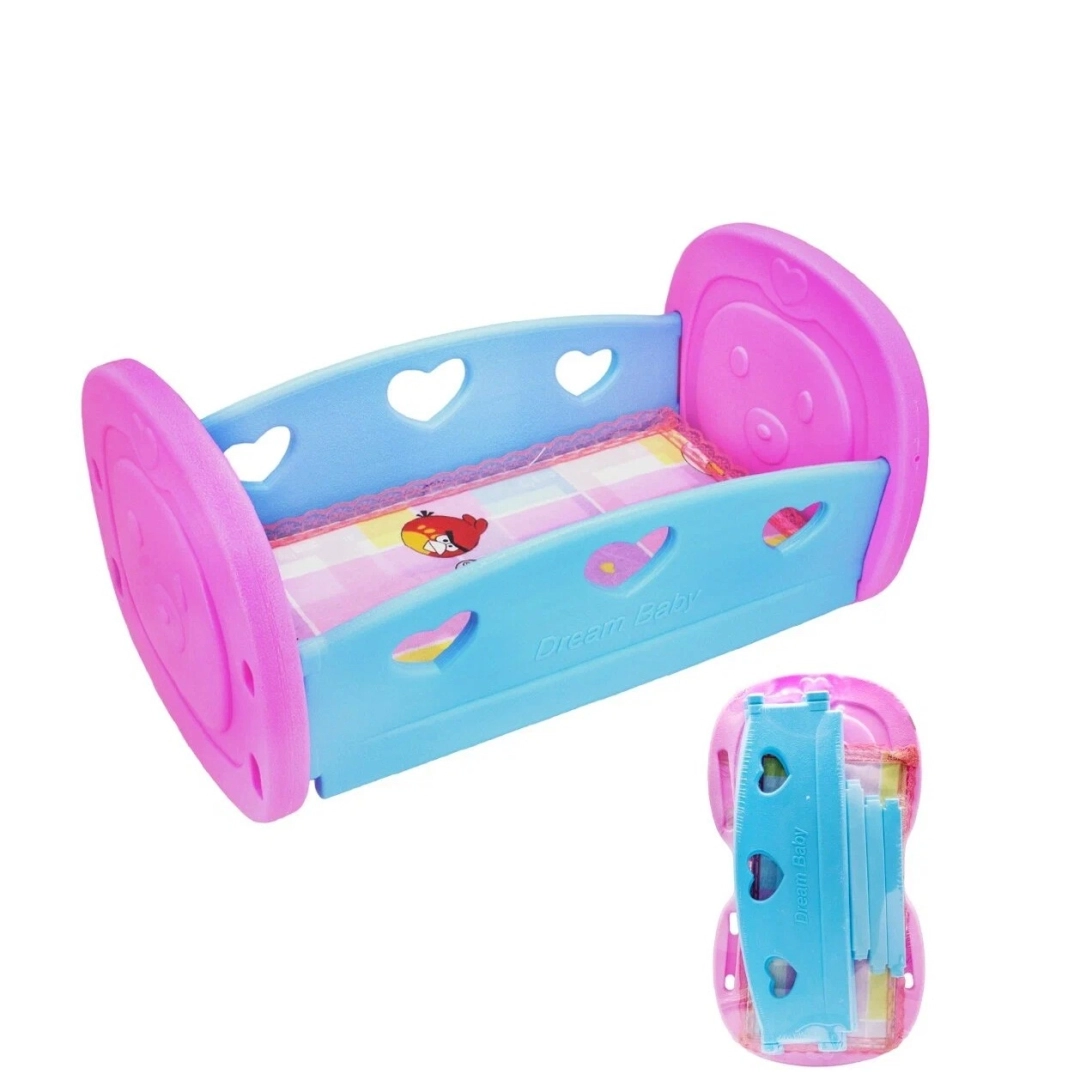 Кроватка для куклы пластик, для детей от 3 лет GEMMES CLASS PLAST 5860957382 - фото №1 Кроватка для куклы пластик, для детей от 3 лет GEMMES CLASS PLAST 5860957382