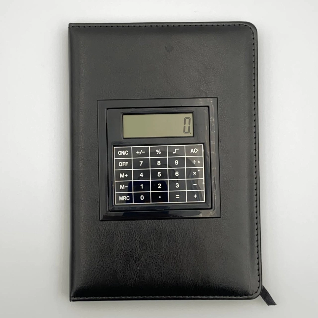 Блокнот с калькулятором 26-25 (100 листов) черный