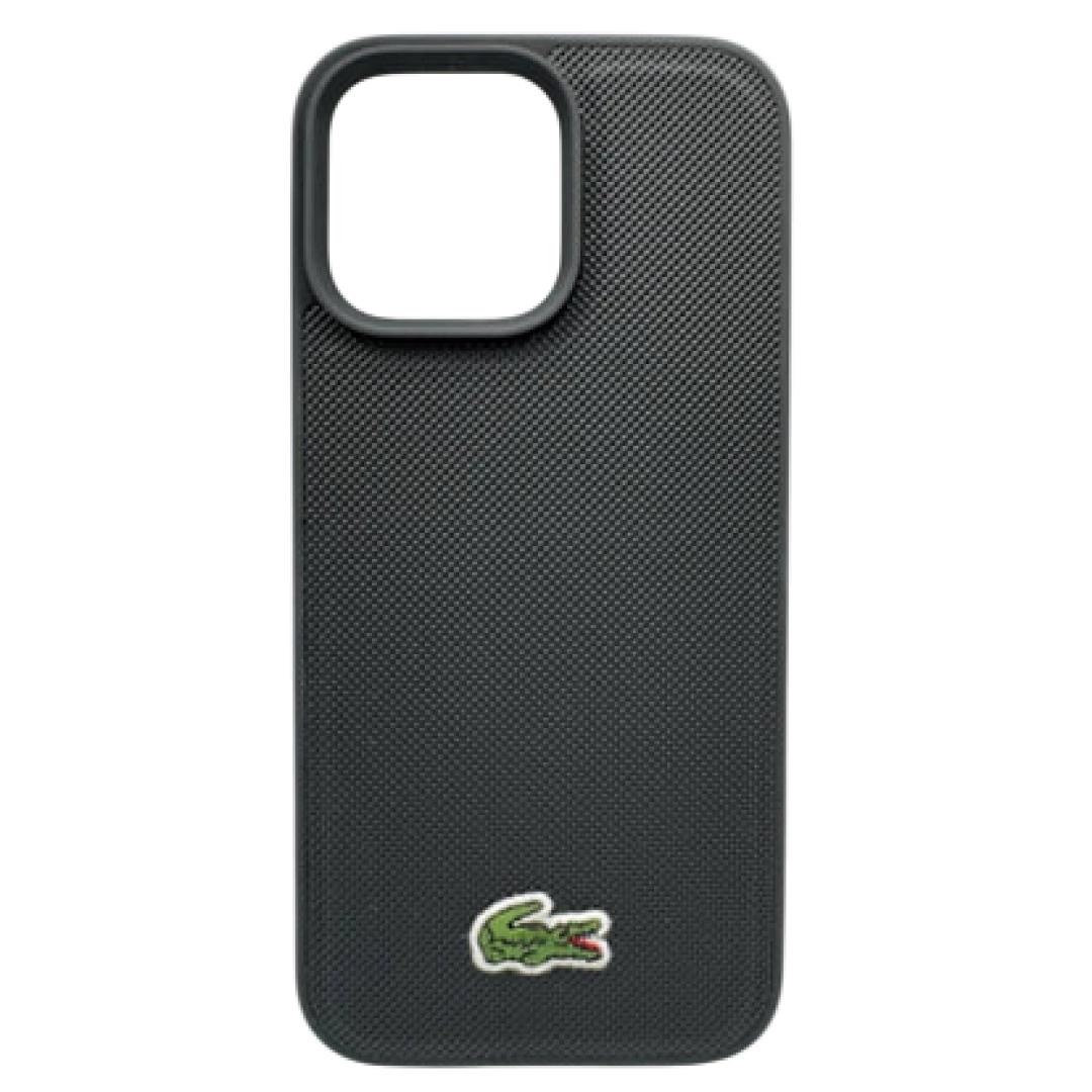 iPhone 16 Pro Max uchun CG MOBILE LACOSTE qora g‘ilofi