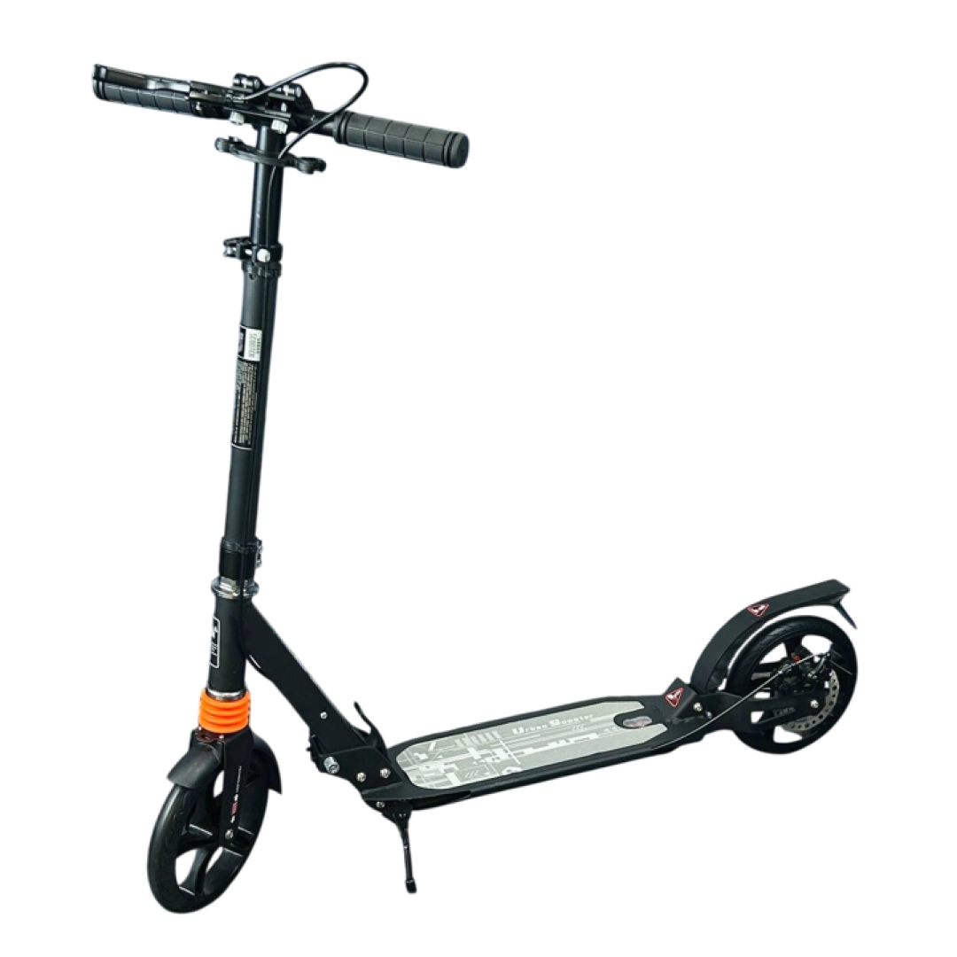 PowerGymUrban Scooter CS-001P qora rangli Samokati