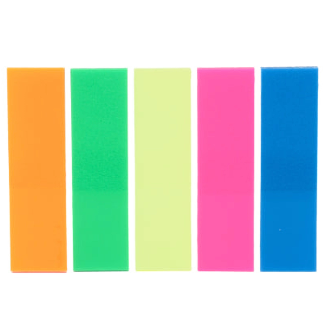 Yopishqoq eslatma stikerlari 15*50mm neon, 5*80 varaq MONET 2SN004 5 dona - rasm №1 Yopishqoq eslatma stikerlari 15*50mm neon, 5*80 varaq MONET 2SN004 5 dona