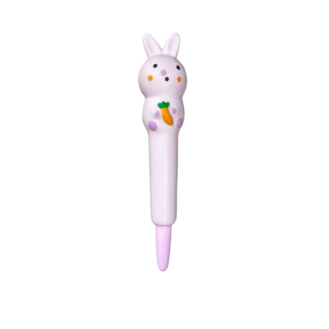 Bunny bilan stressga qarshi qalam - sharikli, ko'k