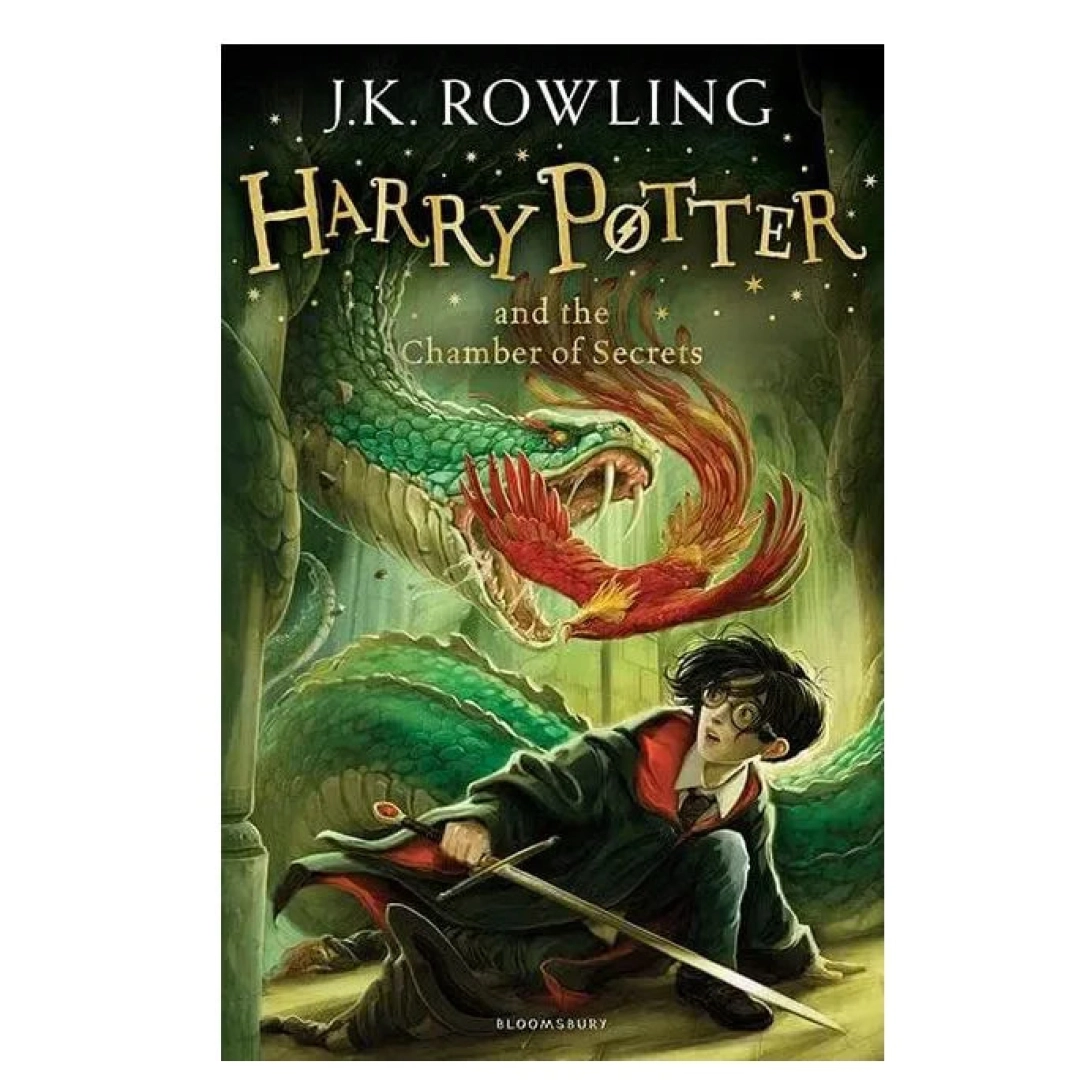 J. K. Rowling: Harry Potter and the Chamber of Secrets.