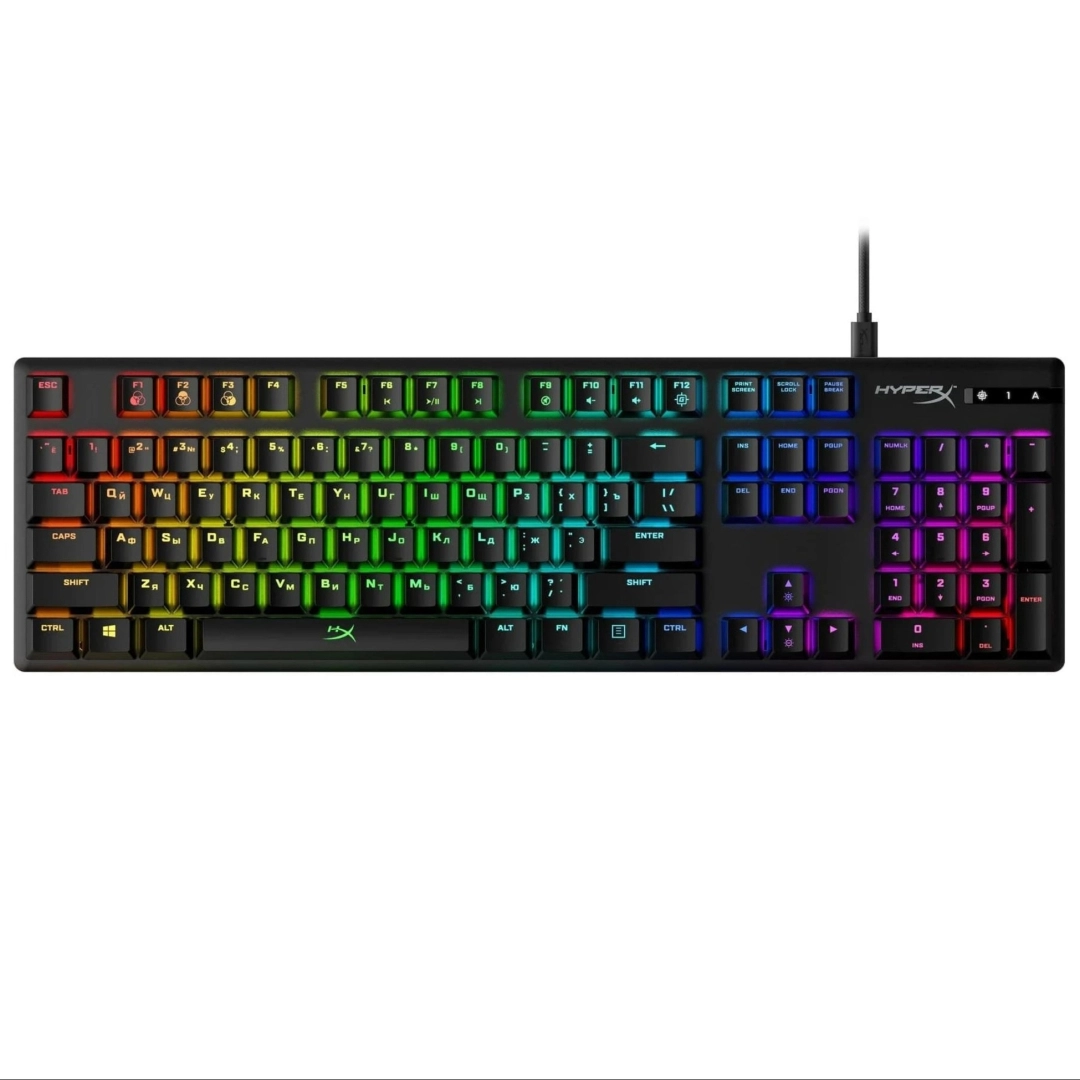 Клавиатура HyperX Alloy Origins Full Red PBT