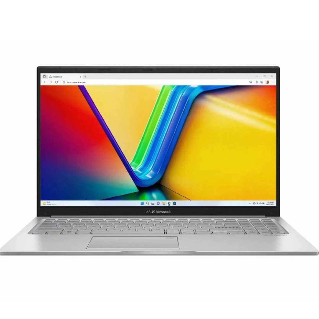 Ноутбук Asus VivoBook 15.6"/IPS/i5-1235U/8GB/512GB/UMA/NoOS/SILVER (p/n X1504ZA-BQ501 / 90NB1022-M00R90)