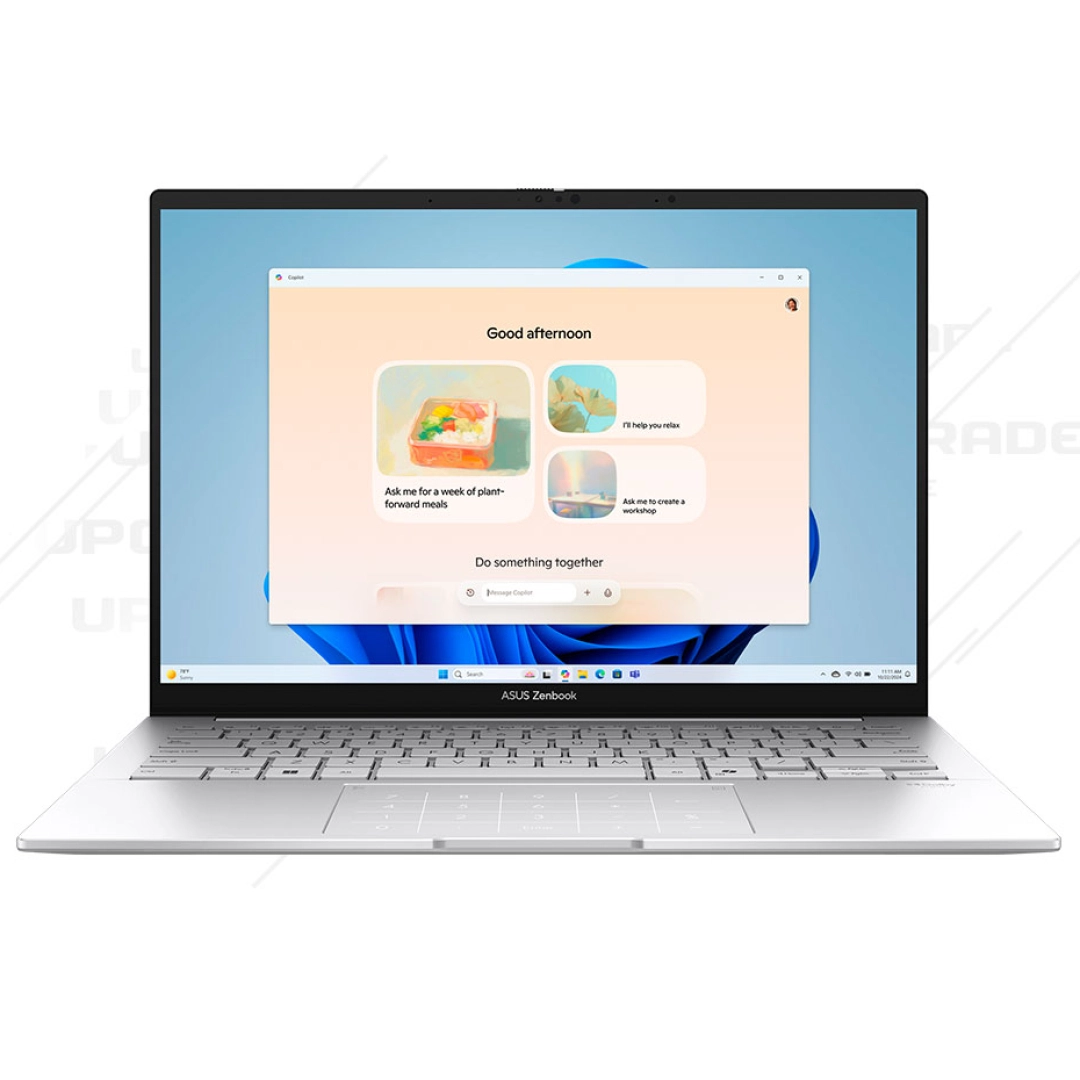 Ноутбук Asus Zenbook 14.0"/OLED/U5-125H/16GB/512GB/UMA/NoOS/SILVER (p/n UX3405MA-QD613 / 90NB11R2-M010C0)