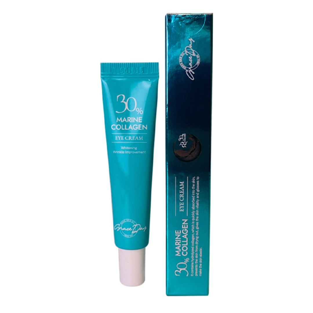 Grace Day  Marine Collagen 30 % Eye Cream  Cream ko'z atrofi teri uchun krem