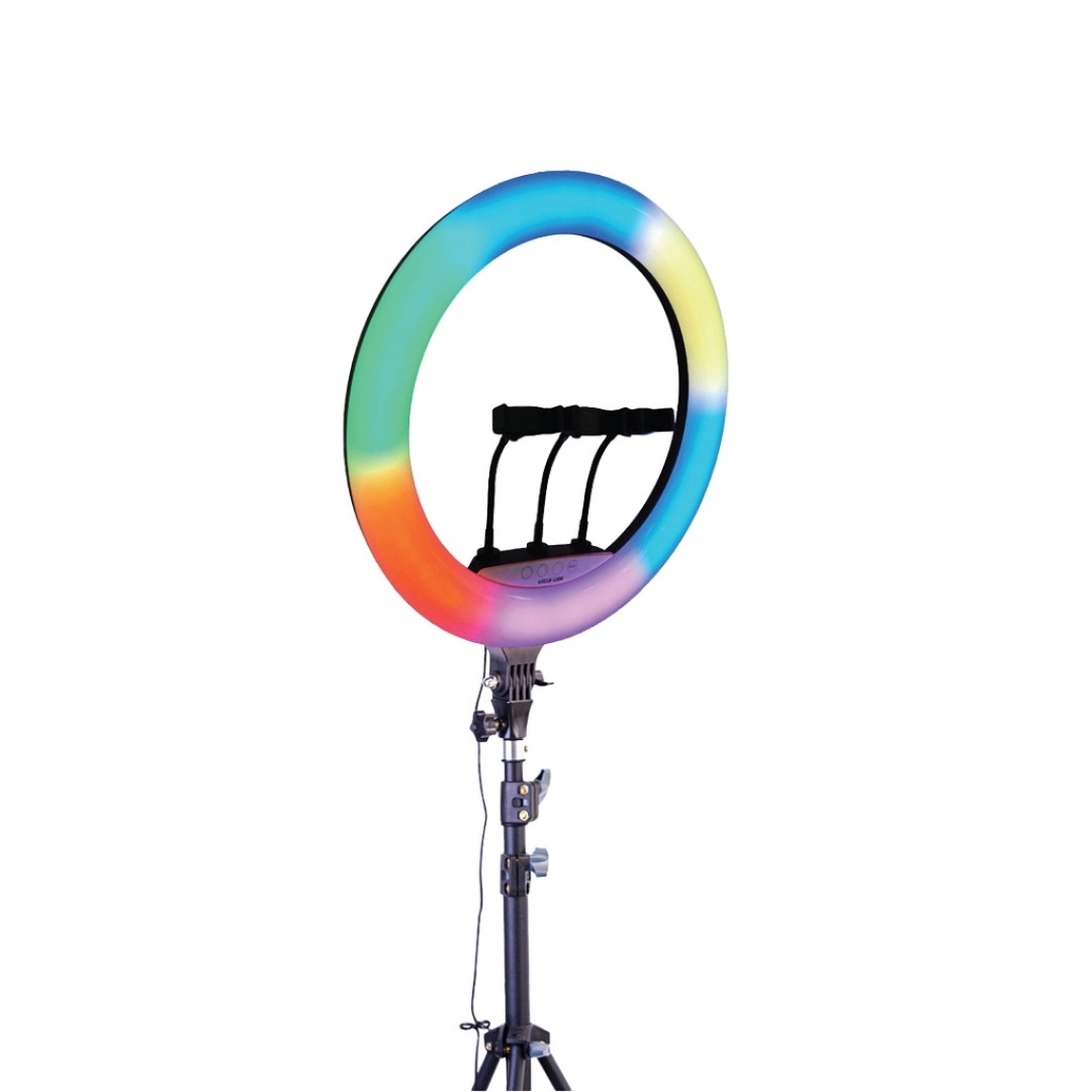 Green Lion RGB 22" halqasimon yorug'lik lampasi