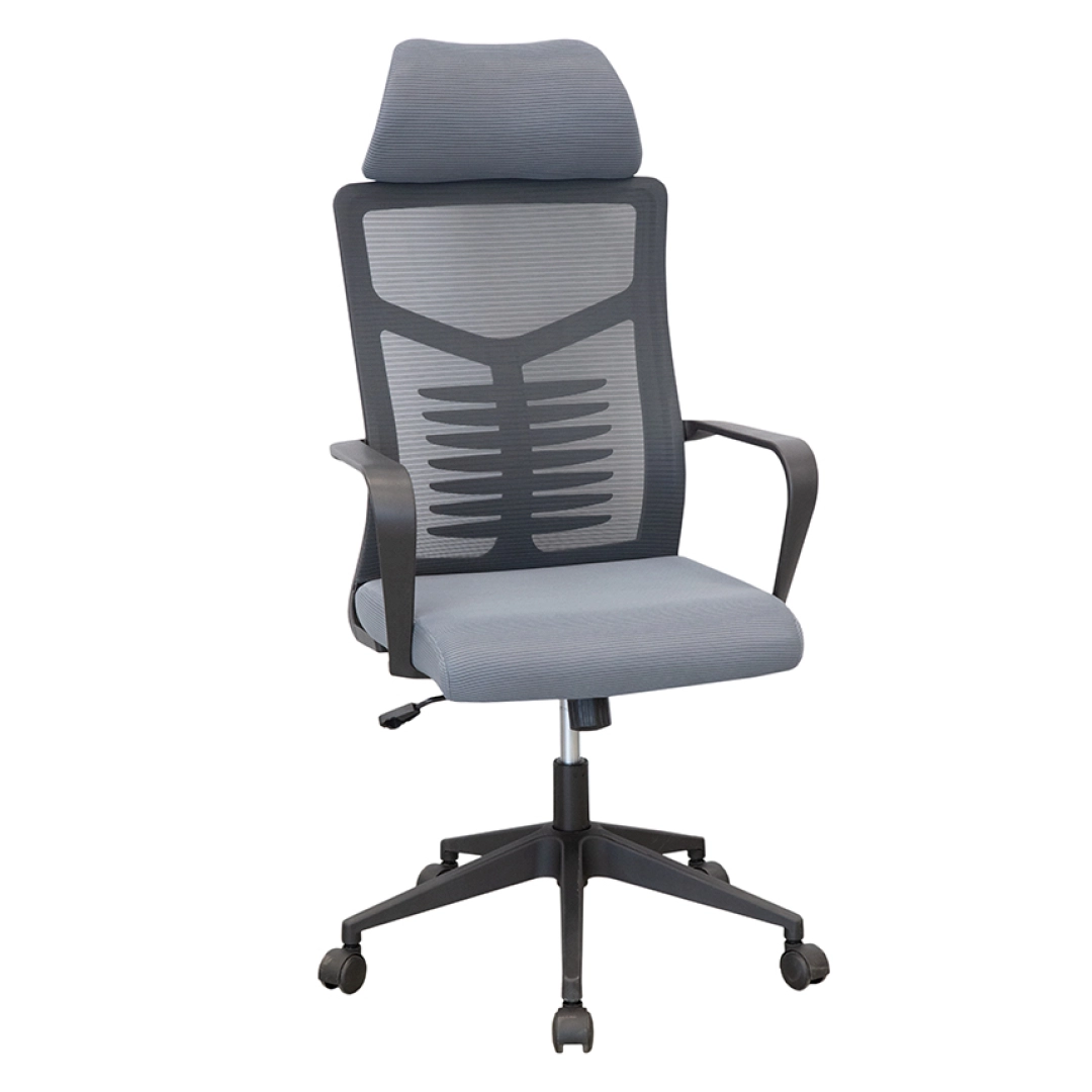 Кресло офисное 069-B-H серое