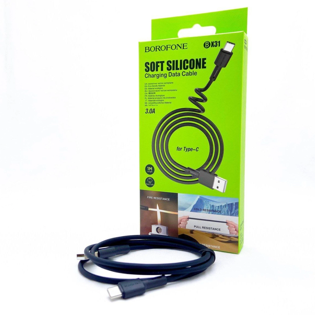 Kabel BX31 Soft silicone Type-C