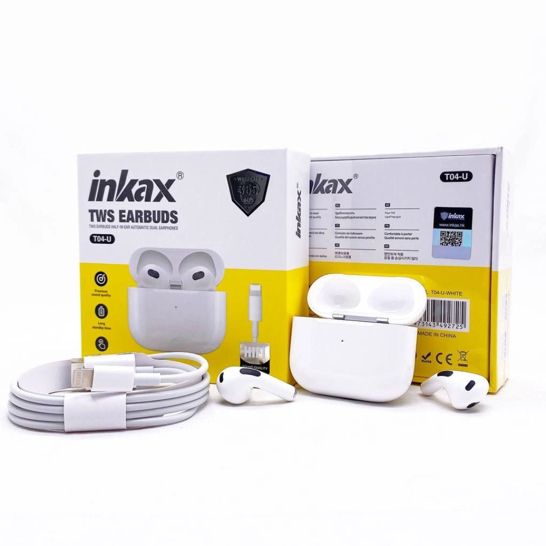 Inkax T04U oq  simsiz naushniklar qora