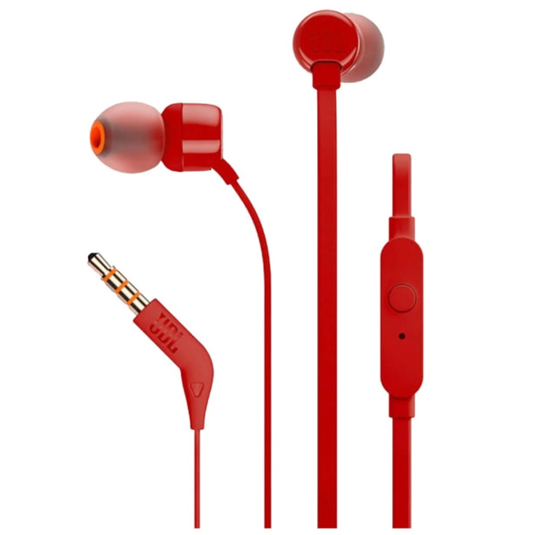 JBL Tune 110 Red quloqchini
