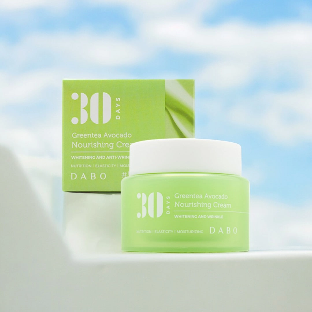 Dabo Cream 30 Days Greentea Avocado Nourishing 100 ml..- yuz uchun krem